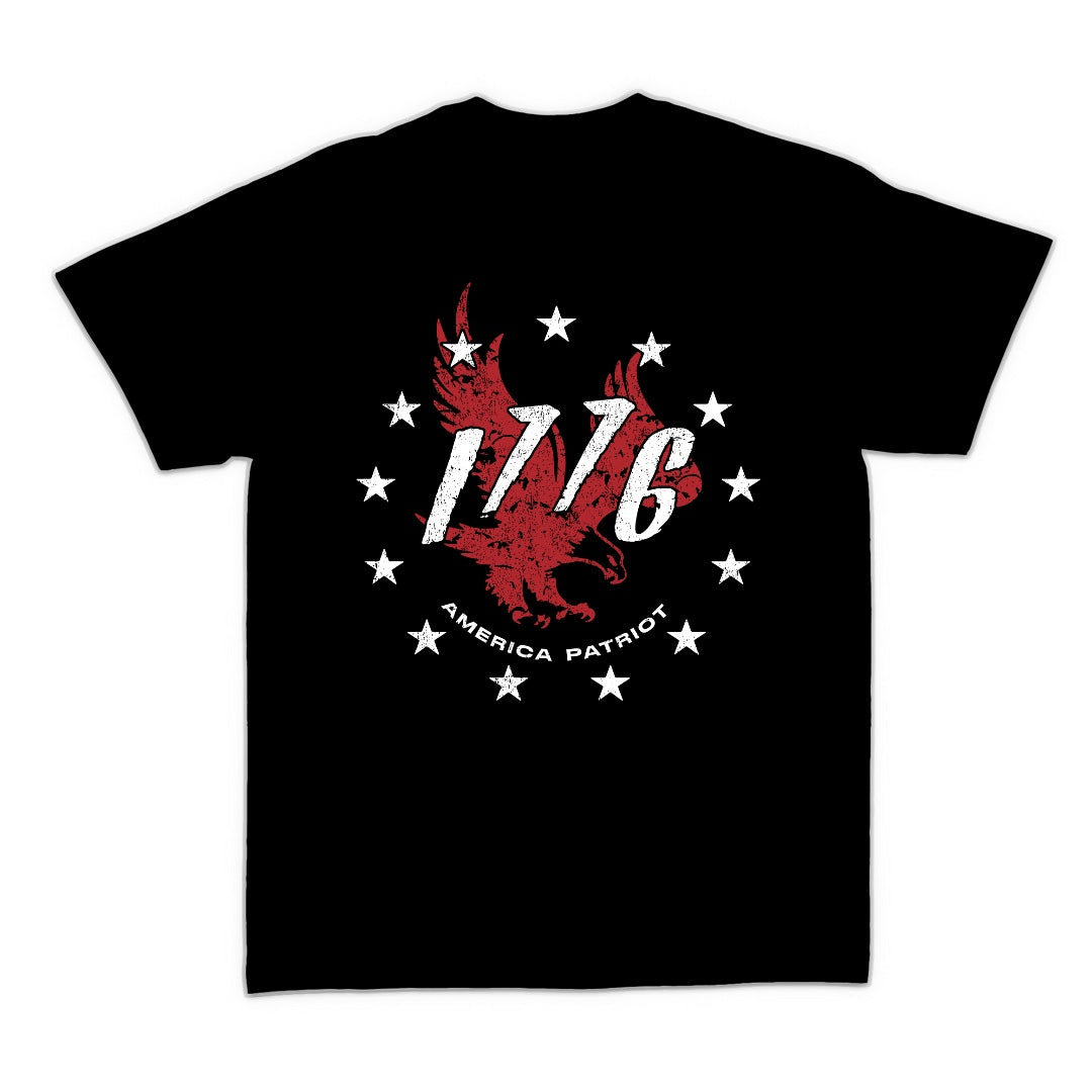 Star Spangled and Hammered 1776 T-shirt
