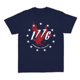 Star Spangled and Hammered 1776 T-shirt