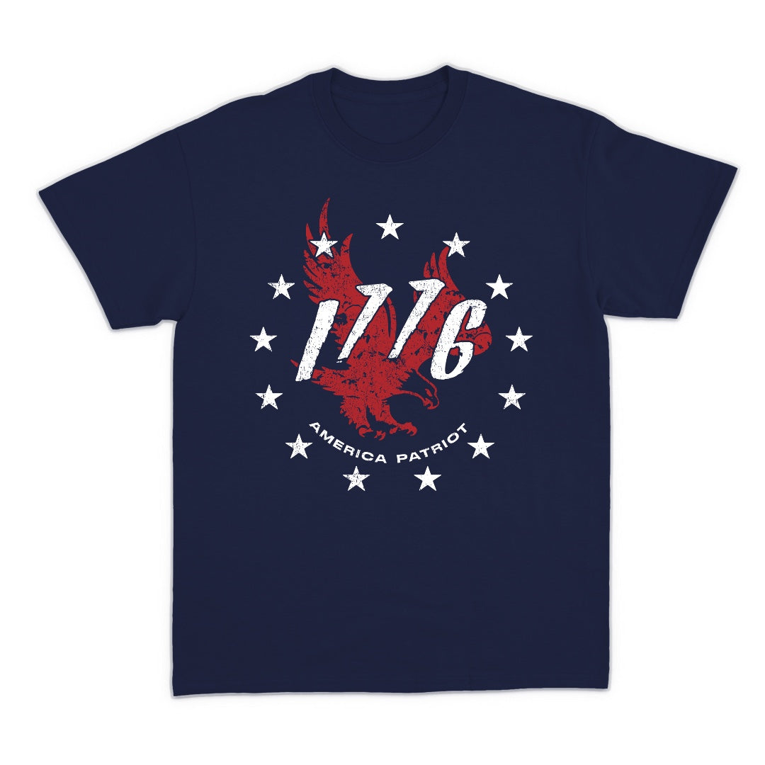 Star Spangled and Hammered 1776 T-shirt