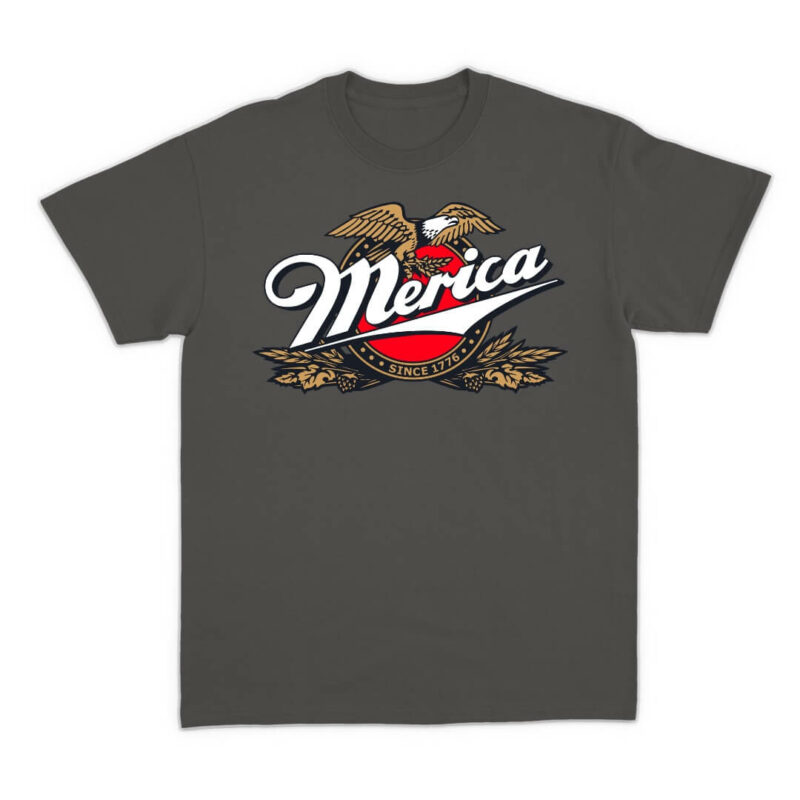 Merica Since 1776 Tee - Asphalt