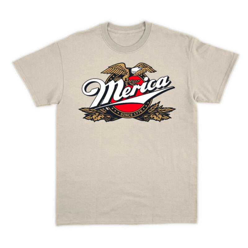 Merica Since 1776 Tee - Heather Dust