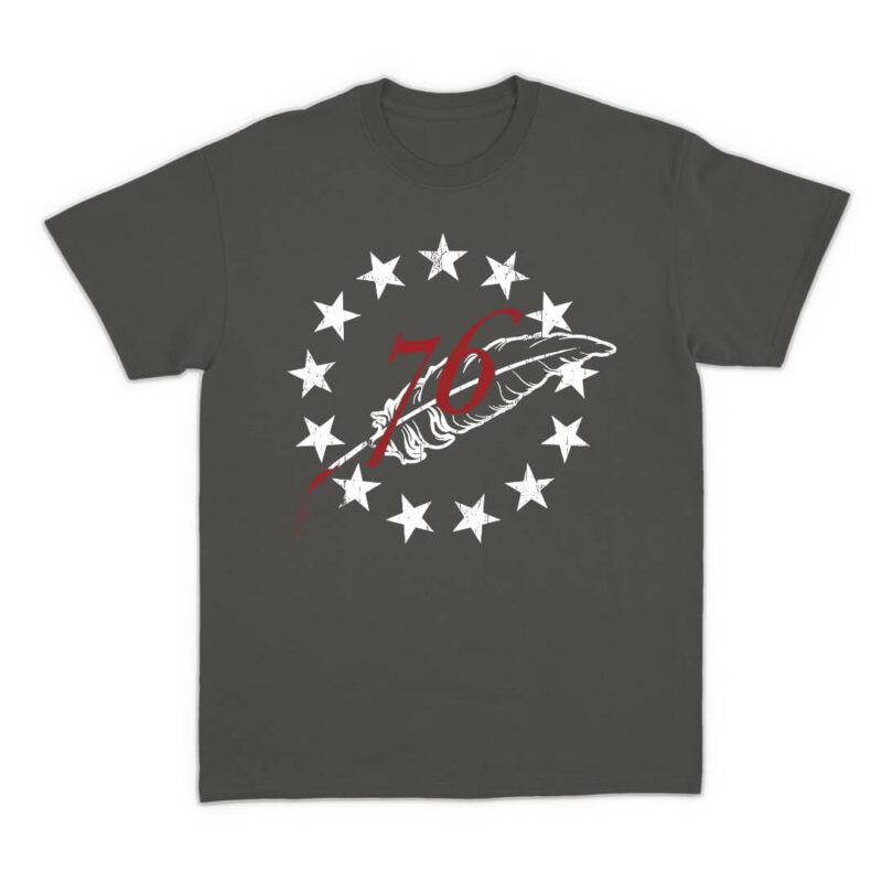 1776 Stars Original T-Shirt - Asphalt