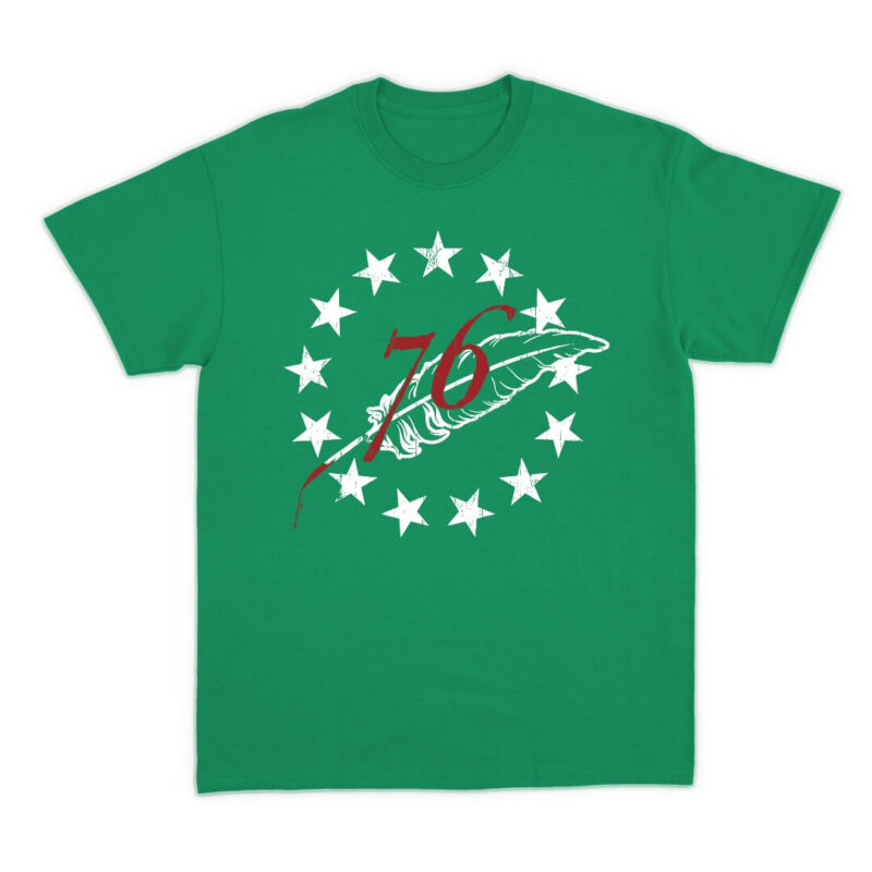 1776 Stars Original T-Shirt - Kelly