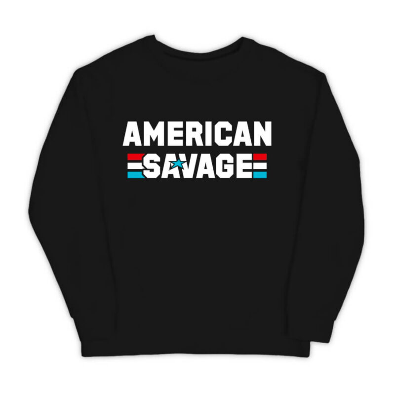 American Savage Sweatshirt - Black