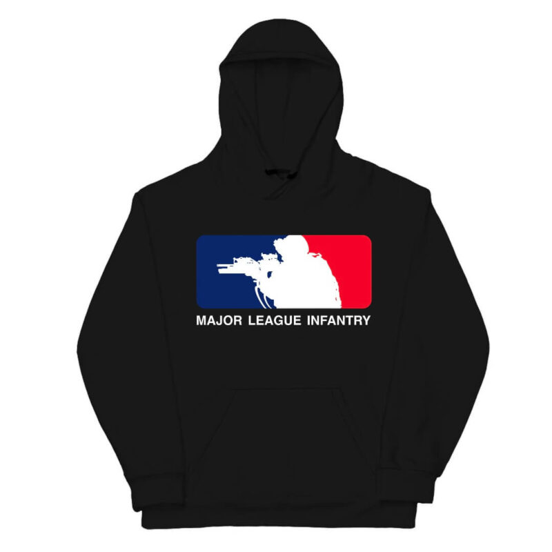 Major League Infantry Hoodie - Black