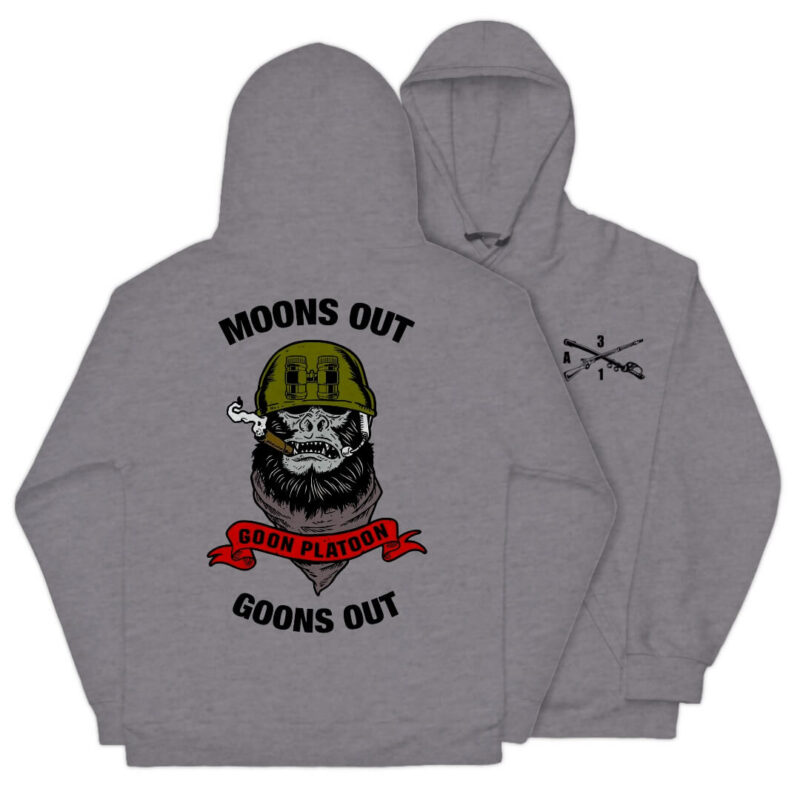 Moons Out Goons Out Hoodie - Sport Grey