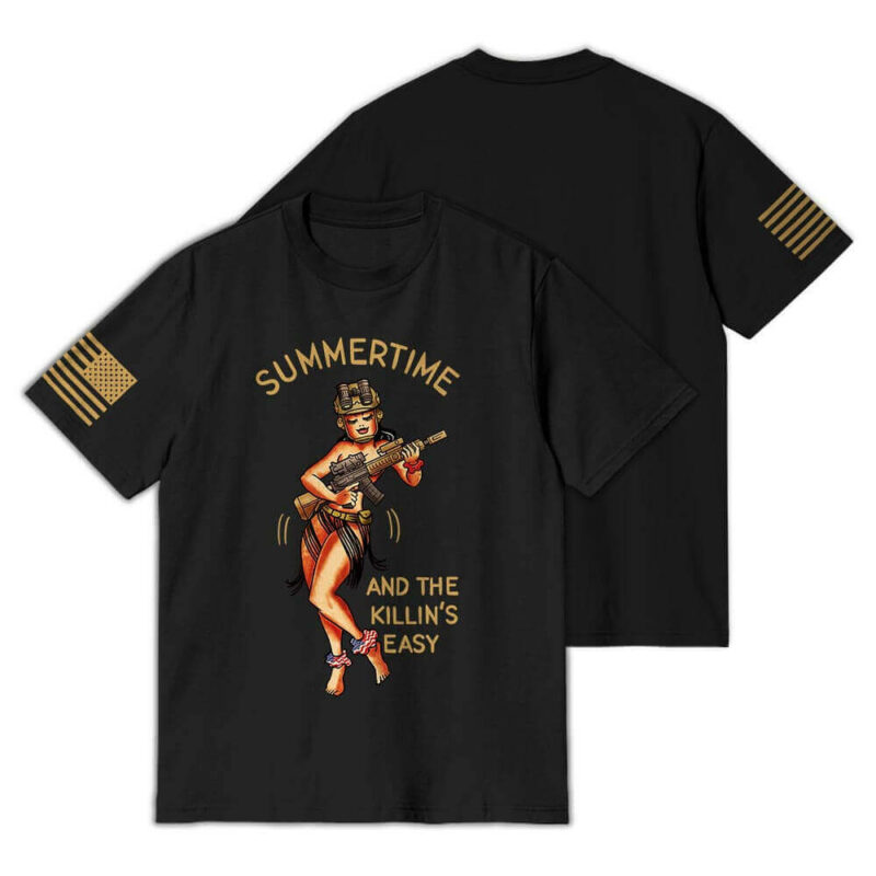 Summertime Hula Girl T-Shirt