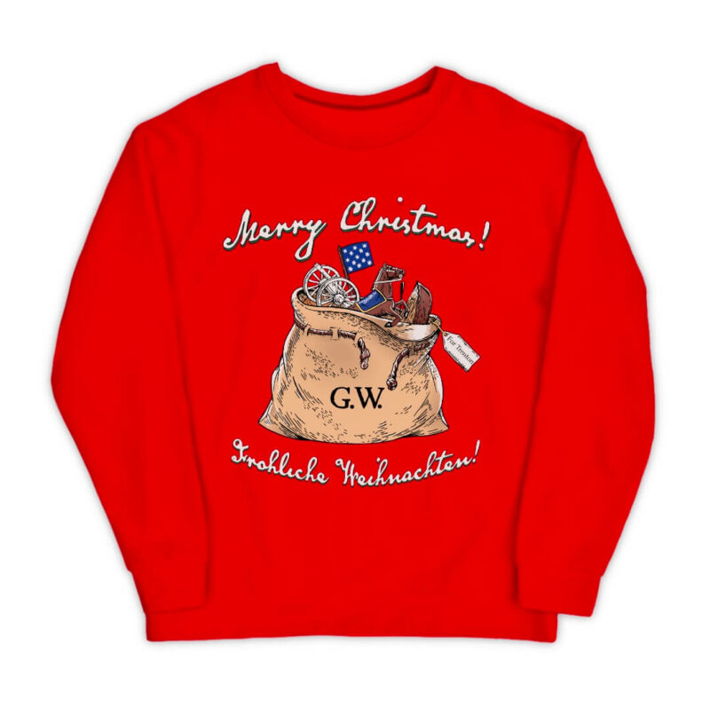 George Washington's Christmas Day Crossing of the Delaware Sweatshirt