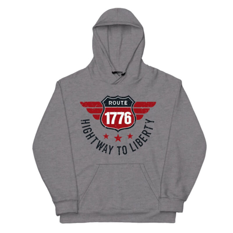 Route 1776 Hoodie - Sport Grey