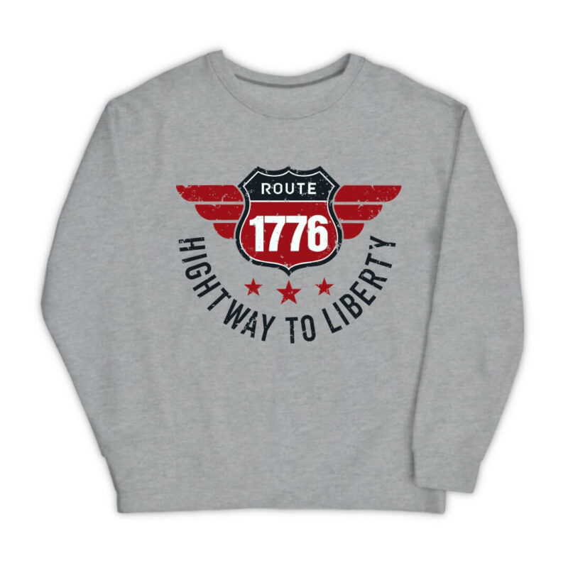 Route 1776 Sweatshirt - Sport Grey