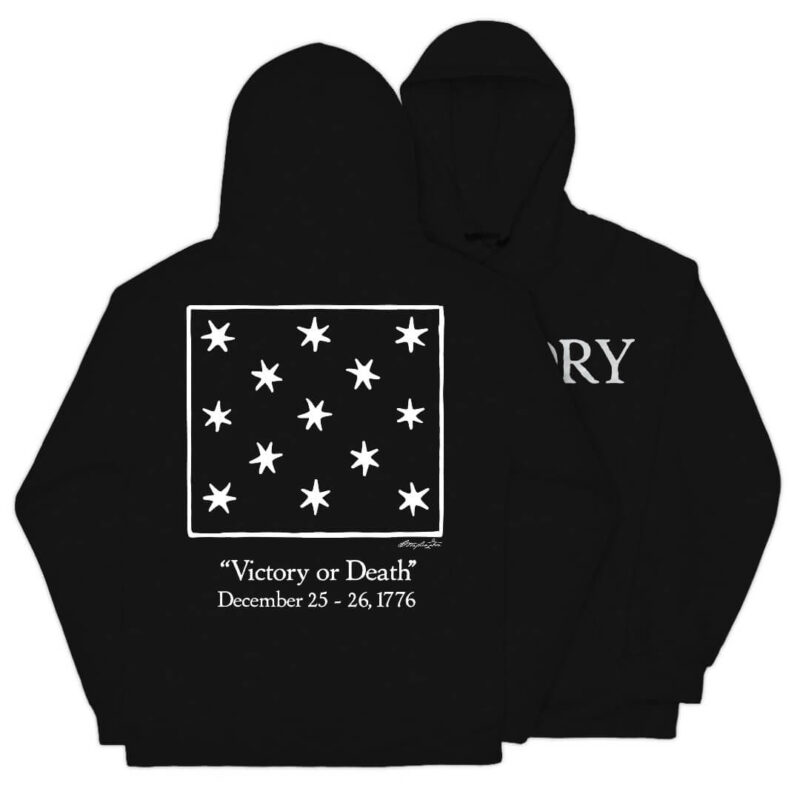 Victory or Death Hoodie - Black