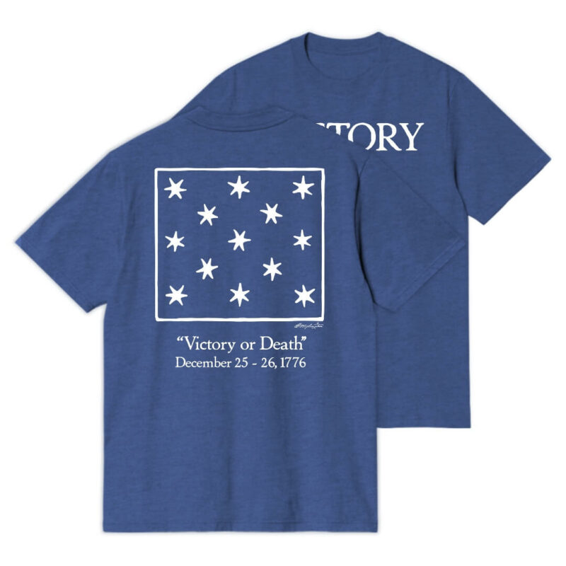 Victory or Death T-shirt - Heather True Royal