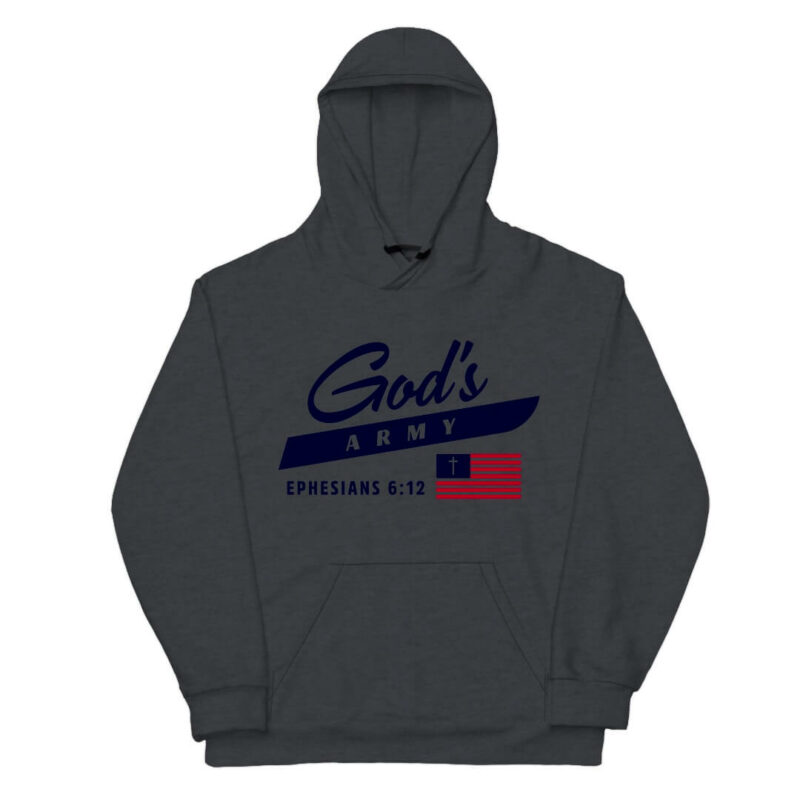 God’s ARMY Hoodie - Dark Heather