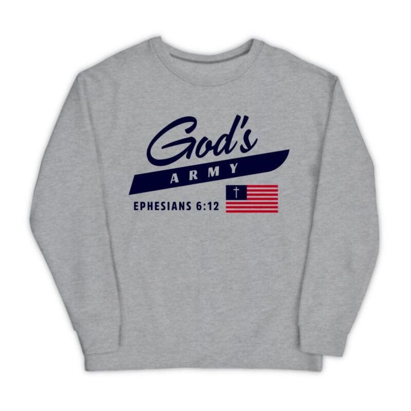 God’s ARMY Sweatshirt - Sport Grey