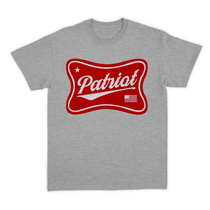 Patriot USA Tee - Sport Grey